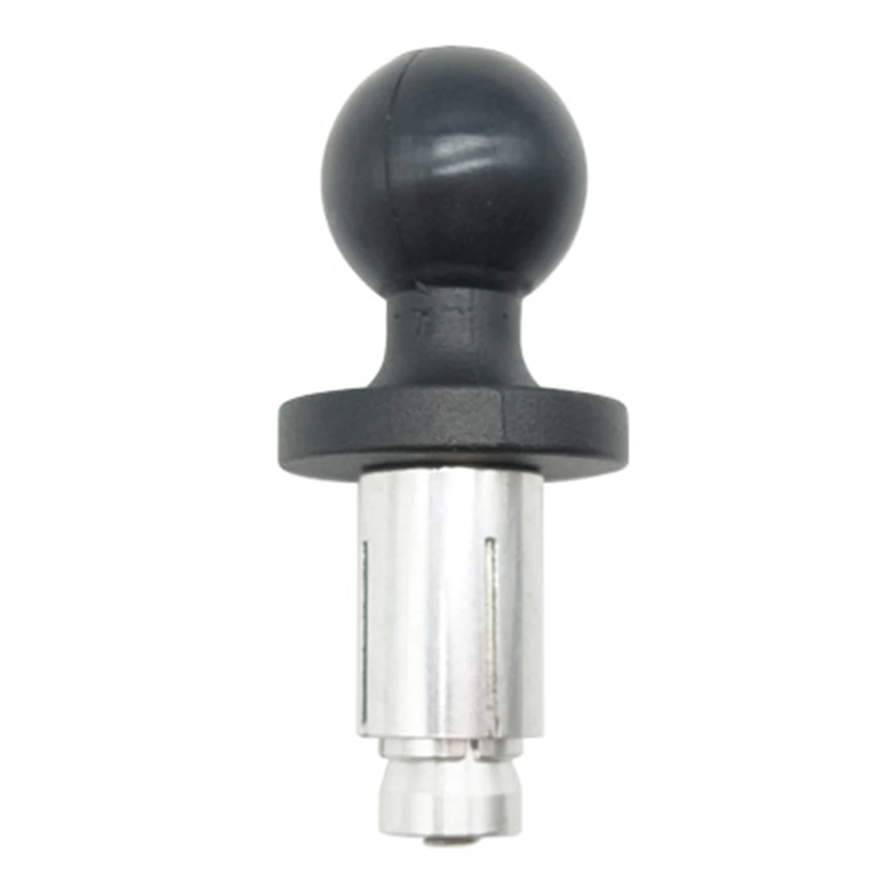 

Phone Holder Motorcycle Camera Support Rubber Easy Install Fork Stem Base Practical Hollowed Out DIY Ball Head Mount Bicycle