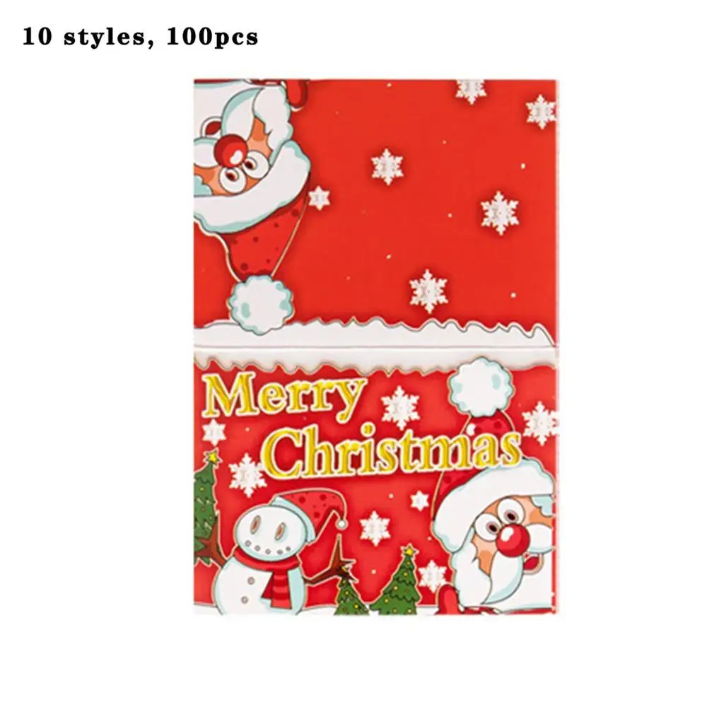 

Christmas Creative Embossing Technology Durable Heart-shaped Cardboard For Writing Holiday Wishes Holiday Cards