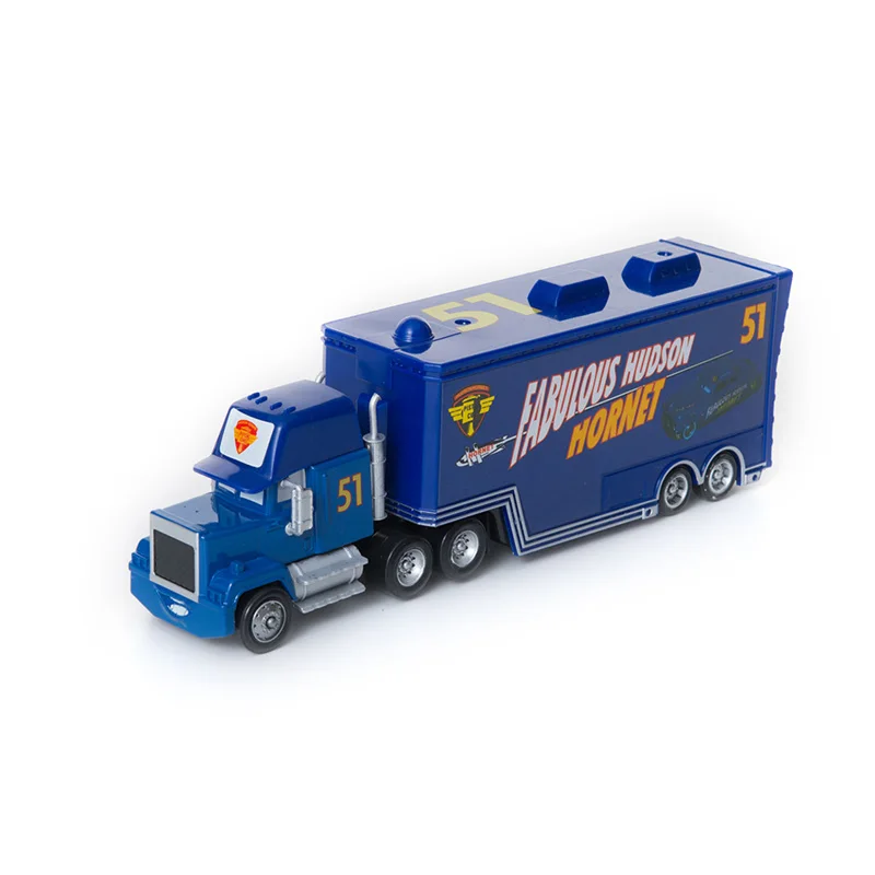 Автомобили disney Pixar Тачки 2 3 игрушки № 74 Mack Uncle Truck Lightning McQueen Jackson Storm 1:55 литой модельный автомобиль игрушки детские подарки - Цвет: Champion Truck