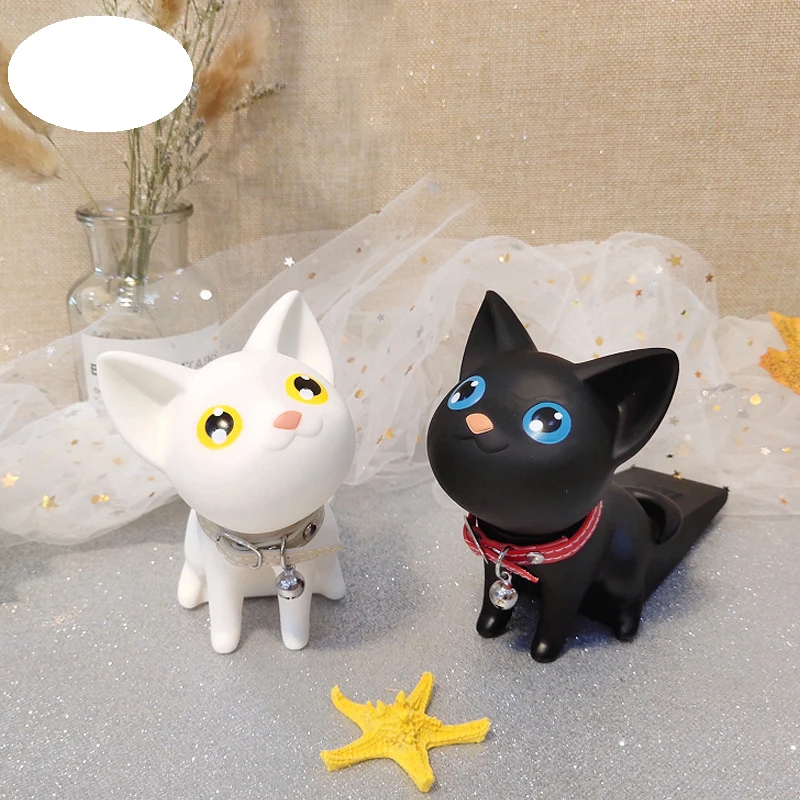 Cartoon Cat Safe Door Stopper Wedge Protection Child Fender Rubber Lock Protection Pad Door Stopper Living Room Office Door Cartoon Cat Safe Door Stopper Wedge Protection Child Fender Rubber Lock Protection Pad Door Stopper Living Room Office Door