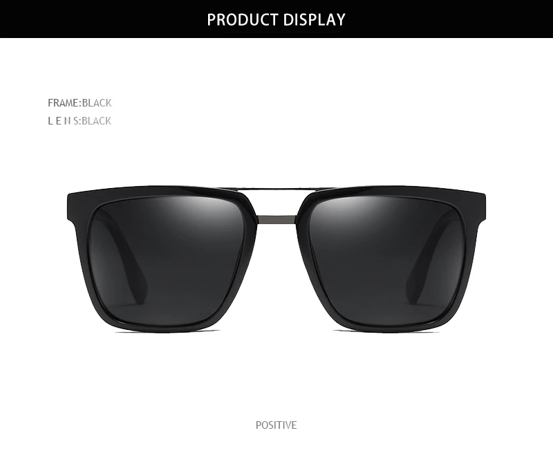 FUQIAN стильные Квадратные Солнцезащитные очки es для мужчин фирменный дизайн двойной мост TR90 мужские солнцезащитные очки es очки для вождения UV400