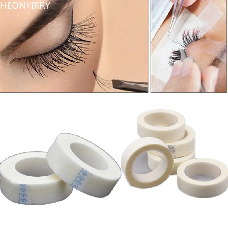

10rolls Eyelash Extension Lint Professional Free Eye Pads White Tape Under Eye Pads Paper For False Eyelash Patch Make Up Tools