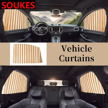 

Heat Insulation For Subaru Forester Impreza Kia Ceed Rio Citroen C4 C3 C5 Fiat BMW E70 G30 E30 Car Side Window Sunshade Curtain