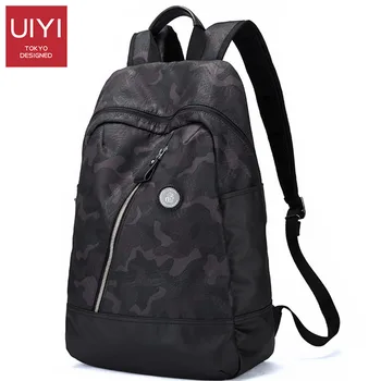 

Backpack men's bag Korean business computer backpack men's casual bag HMF camouflage series mochila antirrobo