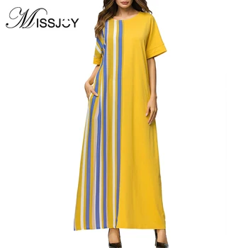 

Abaya Dubai Muslim Dress Women Islam Kimono Maxi Kuftan Long Sleeve Casual Turkish Formal Vestido Musulman Mujer Couple Clothes