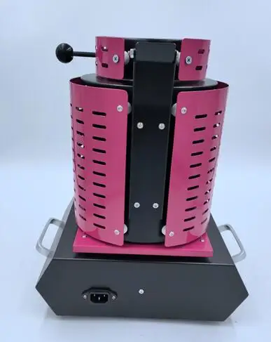 pink 110v 2 кг емкость полный набор золото плавильная машина литье металла золото электрическая печь goldsmith оборудование для изготовления ювелирных изделий - Цвет: pink 110v