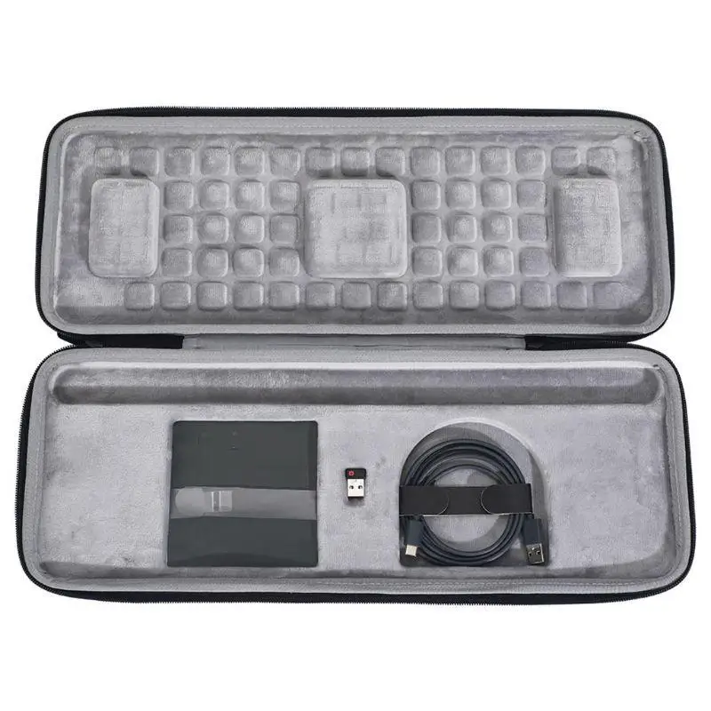 For logitech mouse Keyboard case Portable waterproof keyboard pouch