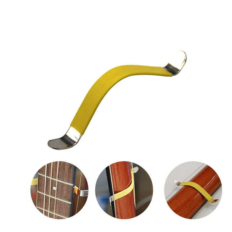 2PCS Guitar String Separator Luthier Frets Polish Strings Metal