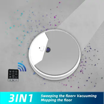 

Household Smart Wireless Robot Ultra-thin Vacuum Cleaner Remote Control Sweeping Machine USB Rechargeable Smart Home Supplies