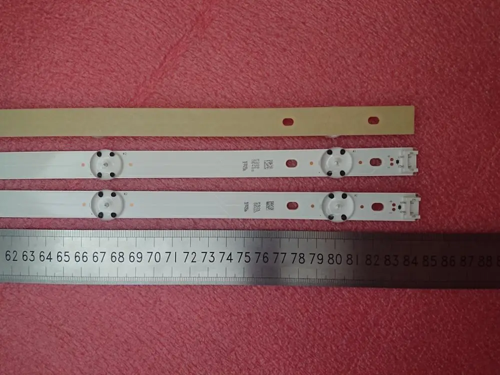 15 шт./компл. 7 светодиодный 840 мм светодиодный Подсветка полосы для LG 43LH590V 43LH510V 43LH5700 6916L-2743A 6916L-2743B 43 V16.5 ART3 2743