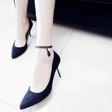 Корейский стиль, ручная работа, Простой натуральный ветер, ножной браслет, кольцо на лодыжки, художественная коллекция, Mori Girl, дорожная цепочка для ног, стиль, жемчужная кисточка