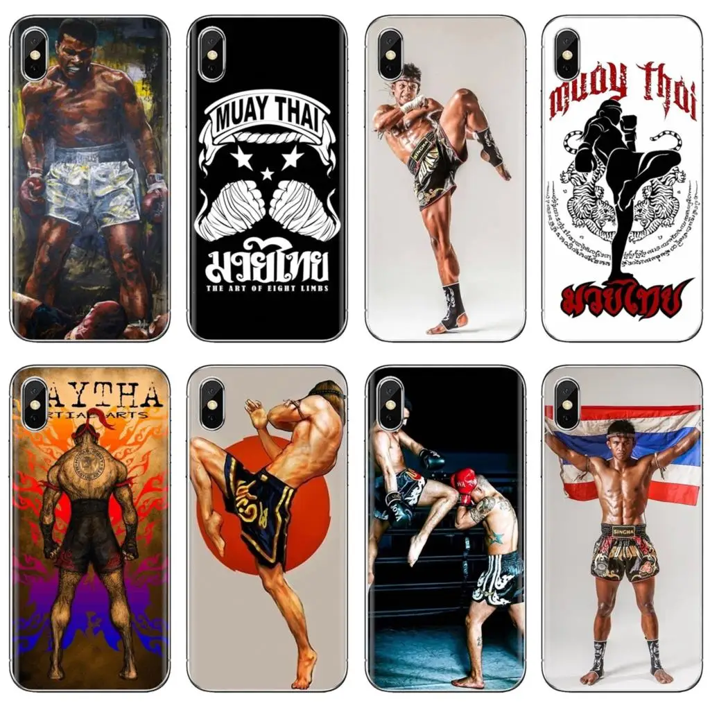 Thailand Muay Thai для Huawei P8 P9 P10 P20 P30 P Smart 2019 Honor Mate 9 10 20 8X 7A 7C Pro Lite потрясающий силиконовый