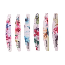 

25Pcs Nailsunshine Half-Month Printing Sandpaper Nail File Grind Rub Repair Real Nail Grinding Special Frustration Polishing LP1