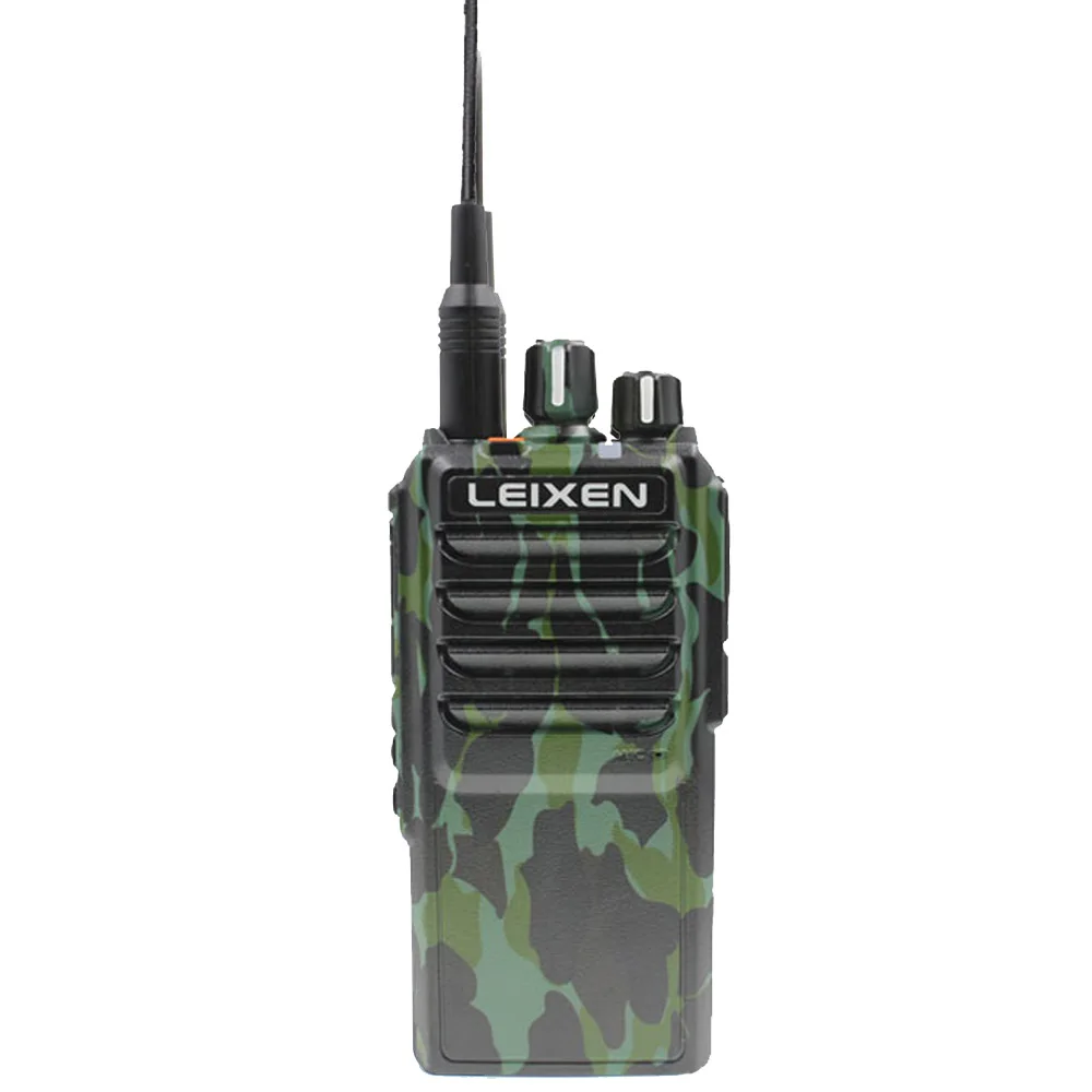 LEIXEN Note Высокая мощность 20 Вт UHF 400-480 МГц FM Ham радио двухстороннее радио дальняя рация черный Transeiver Interphone - Цвет: Camo