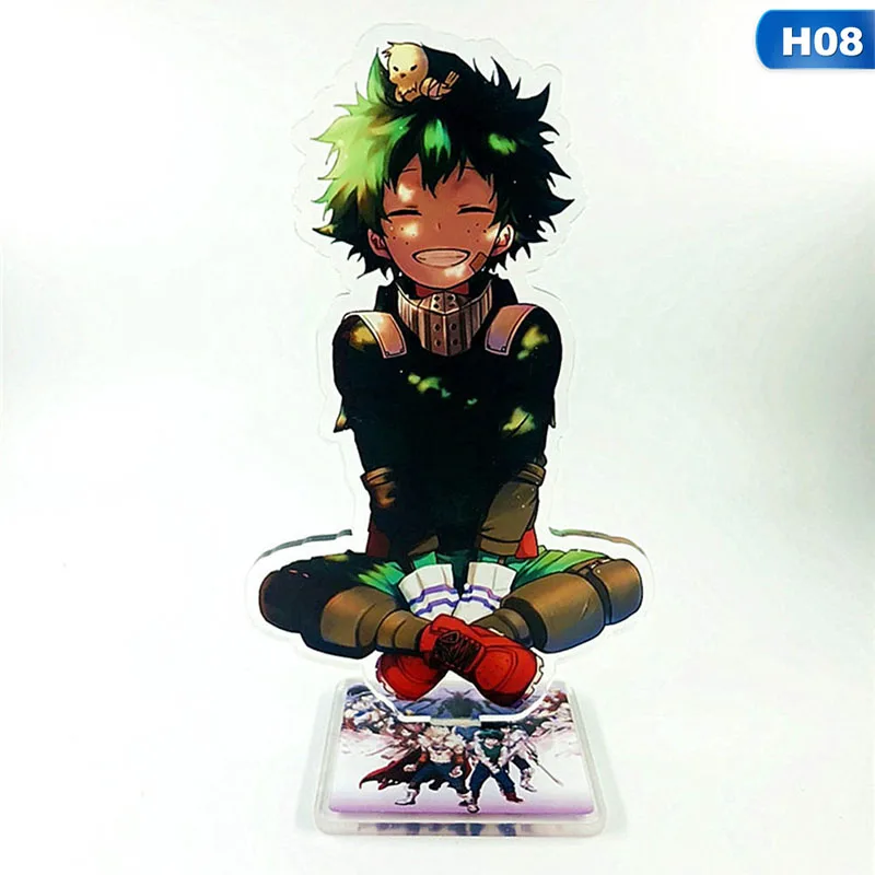 Японский аниме My Hero Academy Todoroki Shoto Bakugou костюм кацуки для косплея фигурка акриловая настольная подставка фигурка модель пластина декор подарок