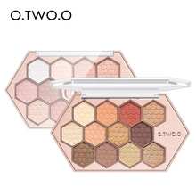O.TWO.O Eyeshadow Palette 12 Colors Shimmer Matte Eye Shadow Long-lasting Waterproof Eye Pigments Shiny Shadows Cosmetics