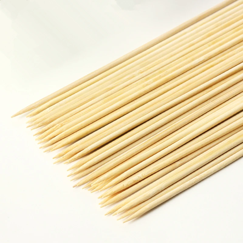 High Quality Wood Barbecue Bamboo Stick Flower Bouquet Arrangement Material Flower Shop Supplies DIY Sticks