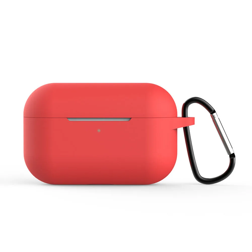 Для Airpods Pro силиконовый беспроводной Bluetooth чехол для наушников карамельный цвет