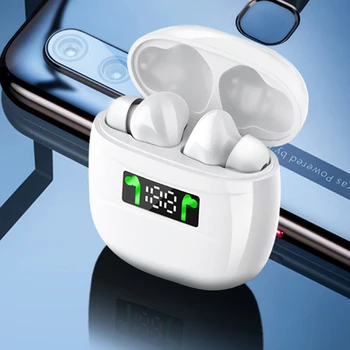 

Wireless Headset Bluetooth 5.2 True Wireless Earplug LED Display TWS Stereo Bluetooth Earphone Fitness Running Sports VH99