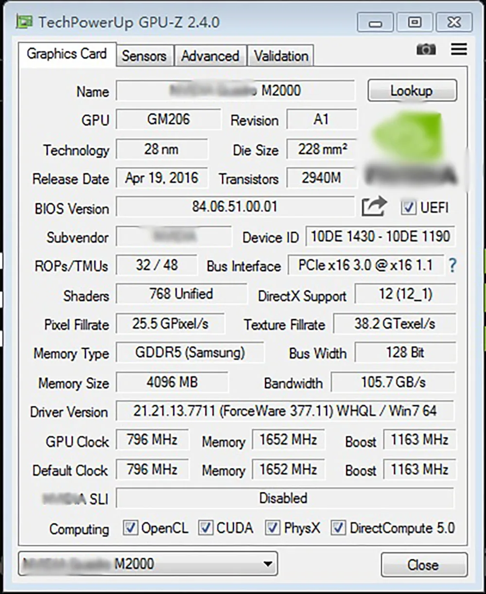 Original Professional Graphics Card For UG Modeling Drawing Rendering