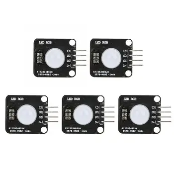 

5 PCS PWM Modulator Module 3 Primary Color Light Adjustment Install Components on Board