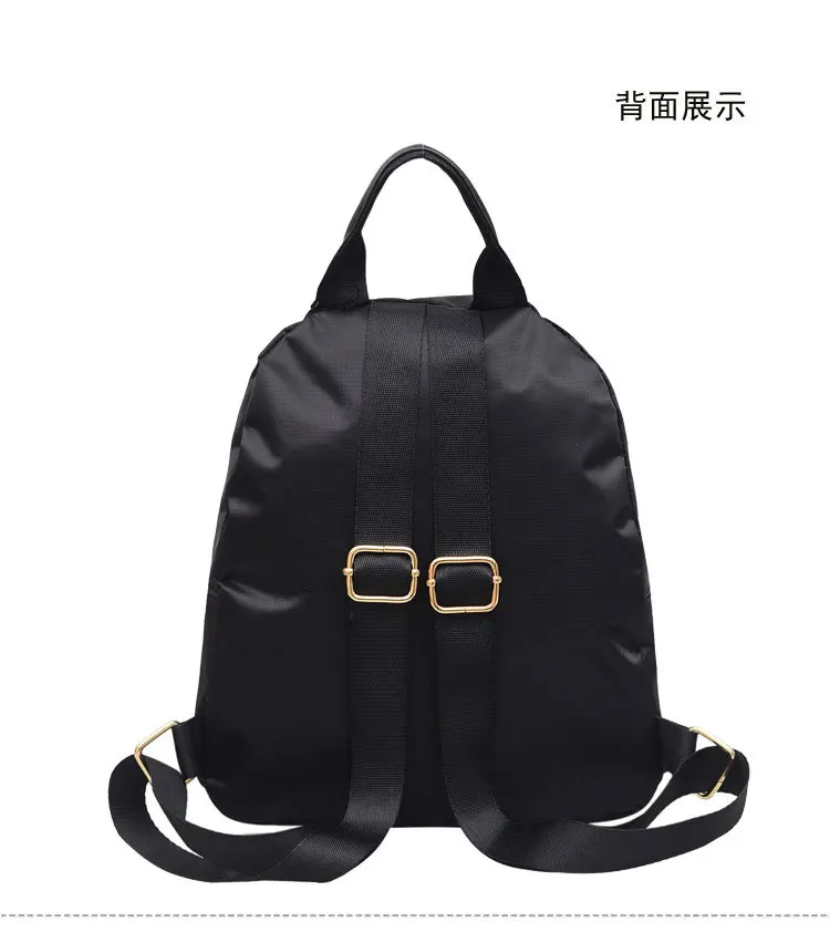 Dillon Hot Celebrity Style Backpack Women's Waterproof Nylon Backpack New Style School Season Versatile Cool Small Backpack