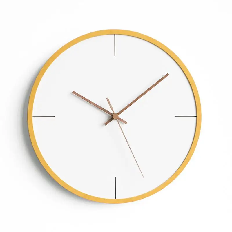 Nordic Clock Creative Fashion Wall Clocks Living Room Home Modern Minimalist Watches Bedroom Personality Mute Hanging Watch - Цвет: D