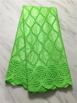 

Latest fashion green embroidery bazin lace fabric with net lace african lace fabric 5yards FP718