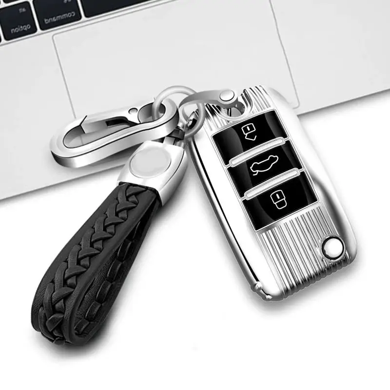 

New TPU Car Key Case Key Chain for Roewe RX5 EI6 Plus RX3 RX8 EI5 Key Cover