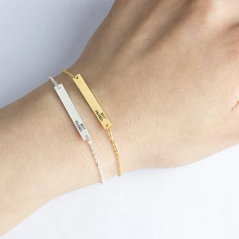 

10pcs Symbol Charm I Love You To The Moon And Back BEST FRIENDS BE BRAVE Bracelet Women Men Jewelry Stainless Steel Bileklik