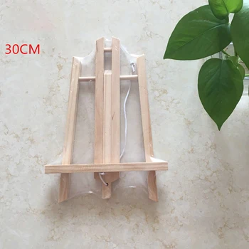 

30*19*22cm Mini Wooden Sketch Easels Drawing Display Desktop Trapezoidal Easel Painting Stand Wedding Party Card Diary Holder