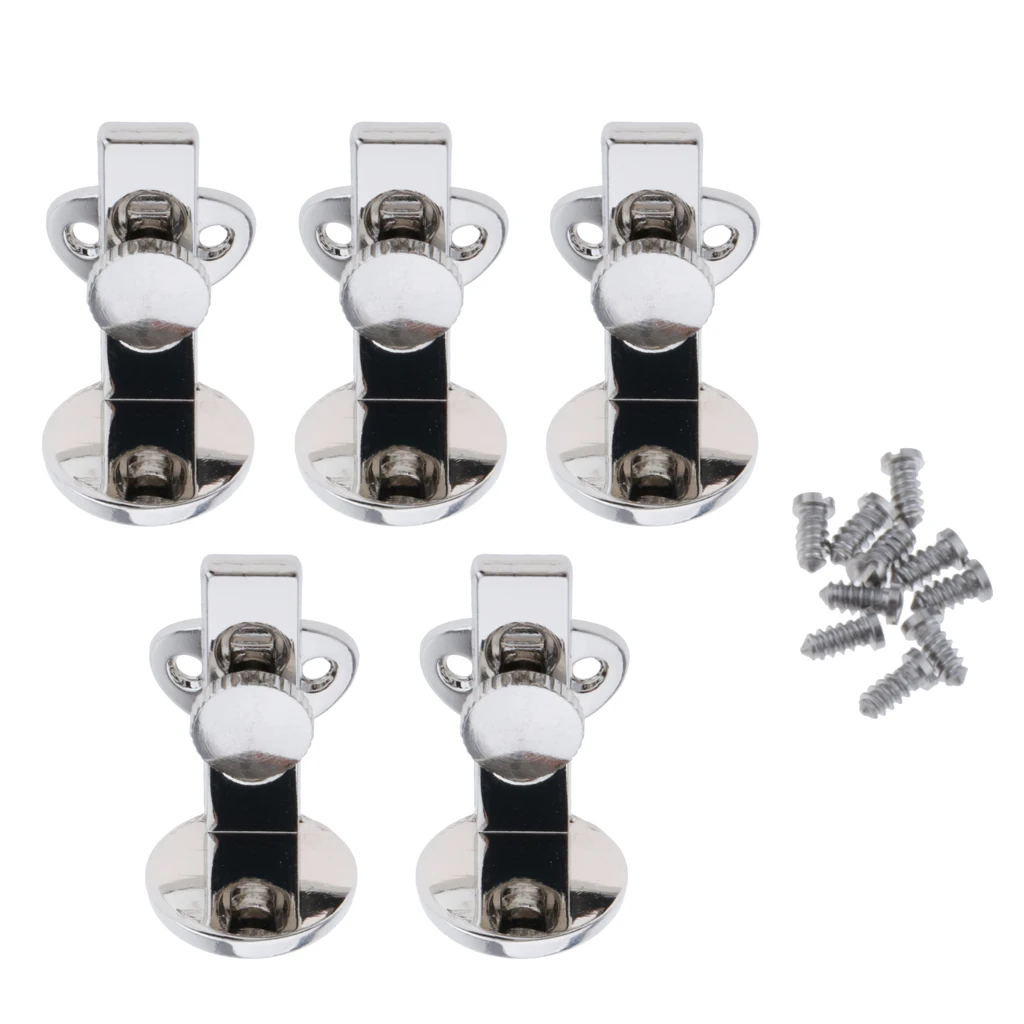 5pcs Adjustable Clarinet Thumb Rest Finger Protector w/ Screws Woodwind Parts Accessories for | Спорт и развлечения