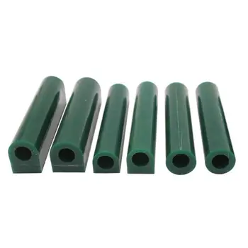 

6pcs Jewelry Wax Hole Tube Moulding Carving Wax Ring Casting Mold Wax