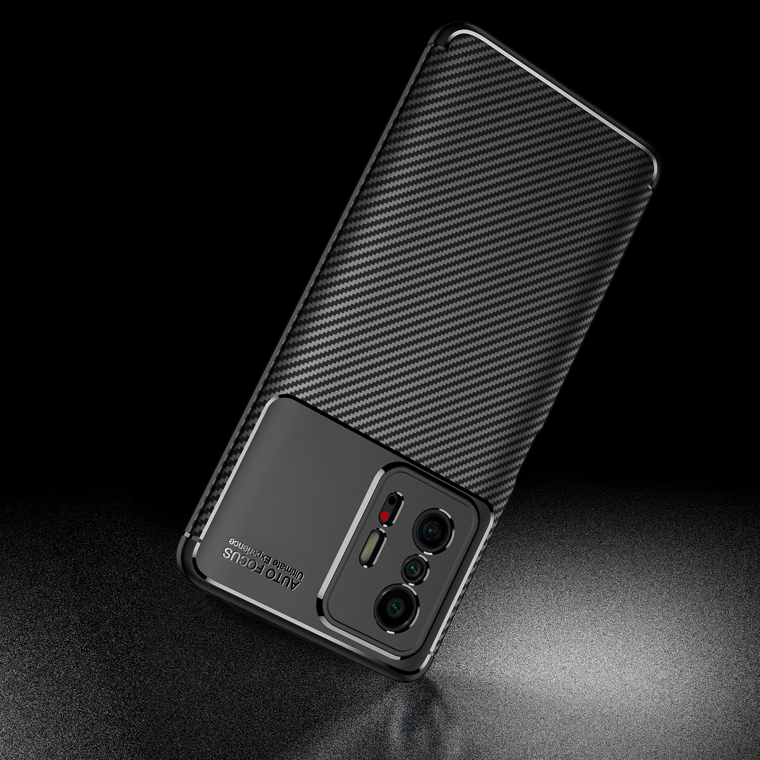 Anti-Slip Carbon Fiber Soft Case for Xiaomi 11T 12 Pro Redmi Note 11 10C 10A 11S 10 POCO F4 X4 M4 Pro 5G F3 X3 NFC X3 GT M3 iphone 12 phone mini case
