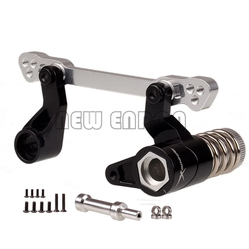 NEW ENRON Black Steering Component Servo Protection Assembly Alloy 85058 FOR 1/8 HPI SAVAGE Flux XL X 4.6 5.9 21 25 SS 4.1 3.5 | Игрушки и