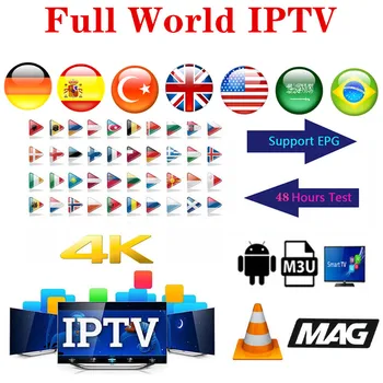 

Full Europe HD IPTV for Arabic Poland Dutch UK German Greece Sweden USA IPTV M3u smart VLC TV box only no channels included
