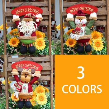 

Santa Claus Pendant Elk Shape Pendant Christmas Ornament Pendant Christmas Doll