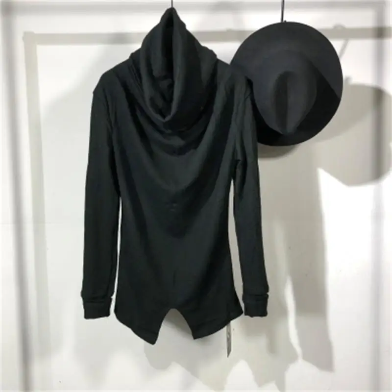 

Men's Long-Sleeve T-Shirt Autumn And Winter New High-Collar Slim Youth Fashion Leisure Large Size Jacket