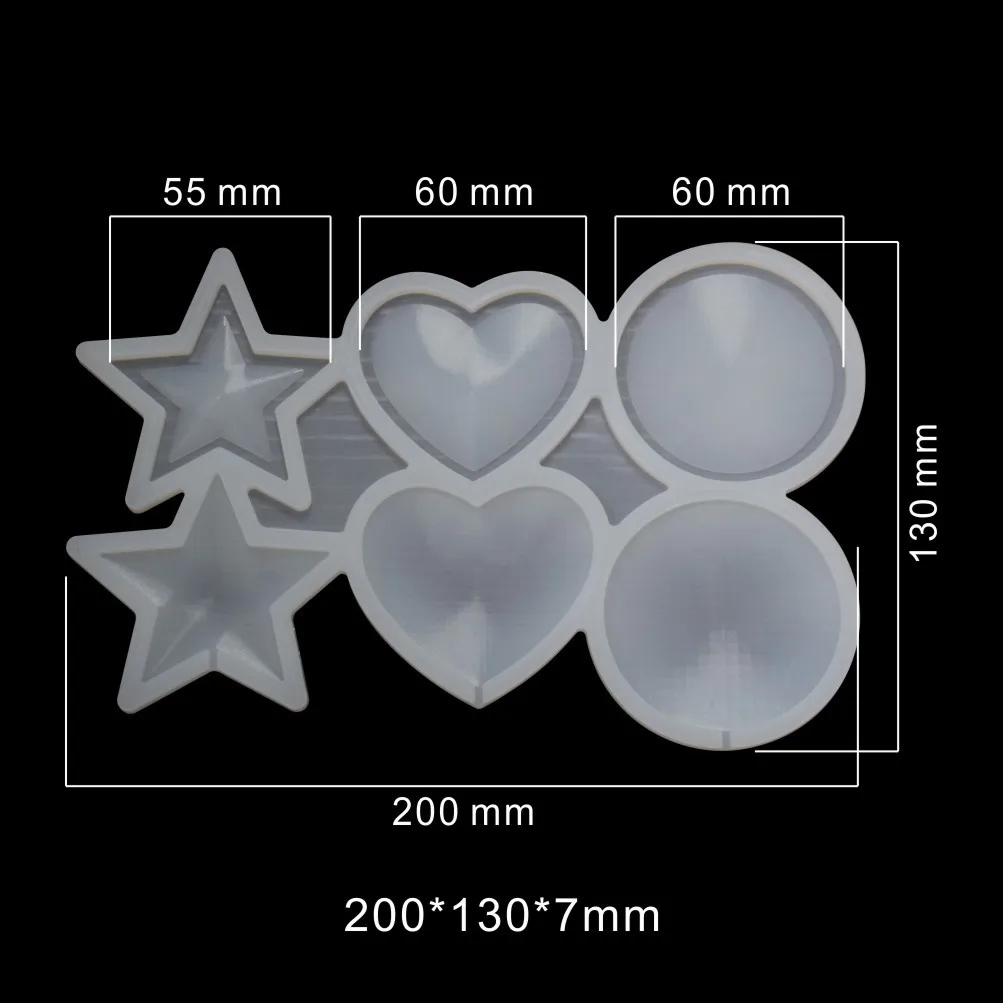 Moule En Silicone En Forme D’esperluette (&) — Dimensions 7,1 X 5,5 X 3,4 Cm, Pour Résine, Plâtre, Chocolat