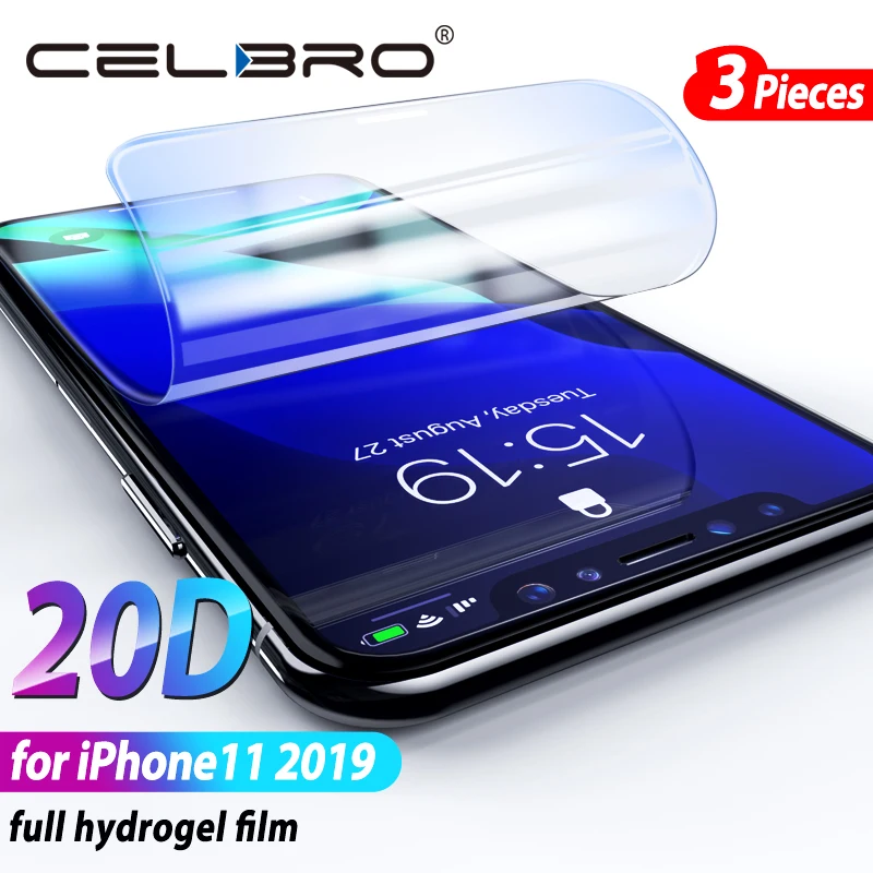 

Hydrogel Film for IPhone 11 Pro Max Screen Protector for IPhone 11 Film On Iphone11 Pro 11Pro Max Screen Protection Not Glass 11