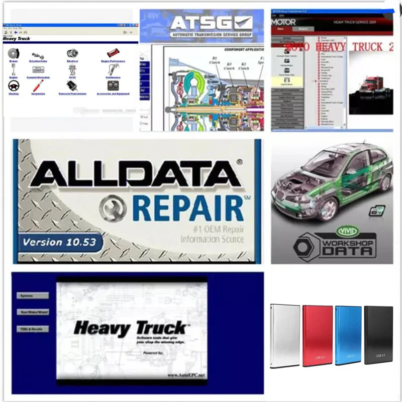 Alldata 2021 software de reparação de automóveis todos os dados v10.53 ...