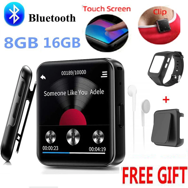 Новинка mp3 плеер BENJIE с Bluetooth музыкальный сенсорным экраном Hi Fi радио функцией