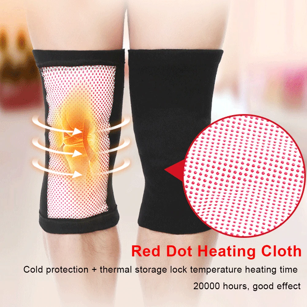 

Knee Pads For Sports Climbing Plus Velvet Warm Knitted Bamboo Comfortable to Wear Suitable for Elder Outdoor Winter Knee Pads