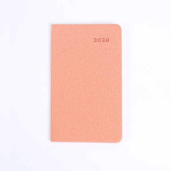 Записная книжка-органайзер планировщик кожаный дневник кадерно размораживание Papelaria Cuadernos Y Libretas школьный маленький карманный блокнот - Цвет: Pink