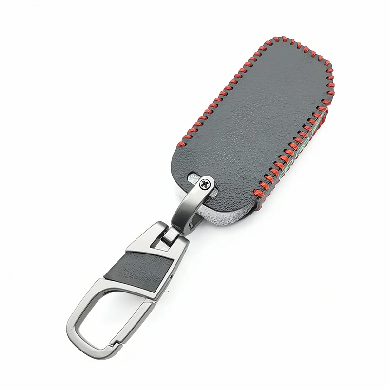 Для Kia Cerato Sportage Ceed Sorento светящийся кожаный чехол для ключей Fob Shell Cover 4 кнопки удобное покрытие держатель