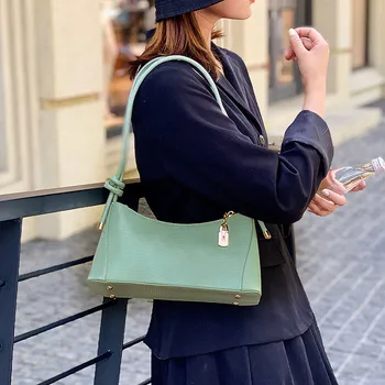 

MAIYAYA 2020 Summer Fashion Shoulder Bags Women Green Handbags For Teenger Girls Famous Brand Bags Ladies Purple Beige Black