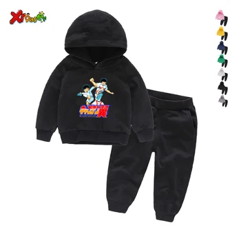 

Children Clothing Autumn Winter Toddler Boys Clothes Easter Christmas Football Costume Outfit Kids Suit for Boys Sweatshirts Set