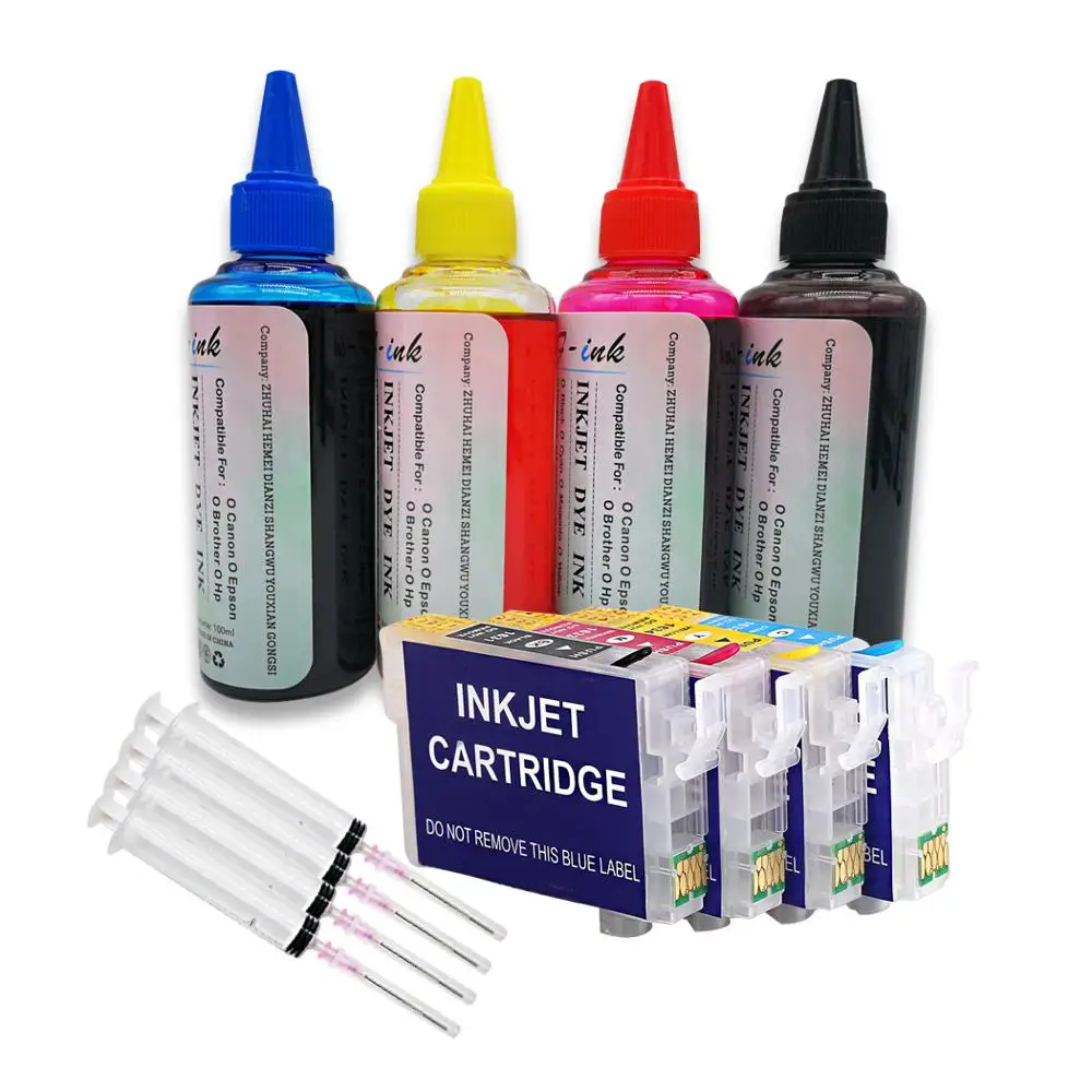 17XL tinta Kit de recarga para Epson XP 103 XP 203 XP 33 XP 306 XP 406 XP  407 XP 207 XP 303 XP 313 XP 413 XP 323 XP 423 impresora T1711|Kits de  recarga de tinta| - AliExpress
