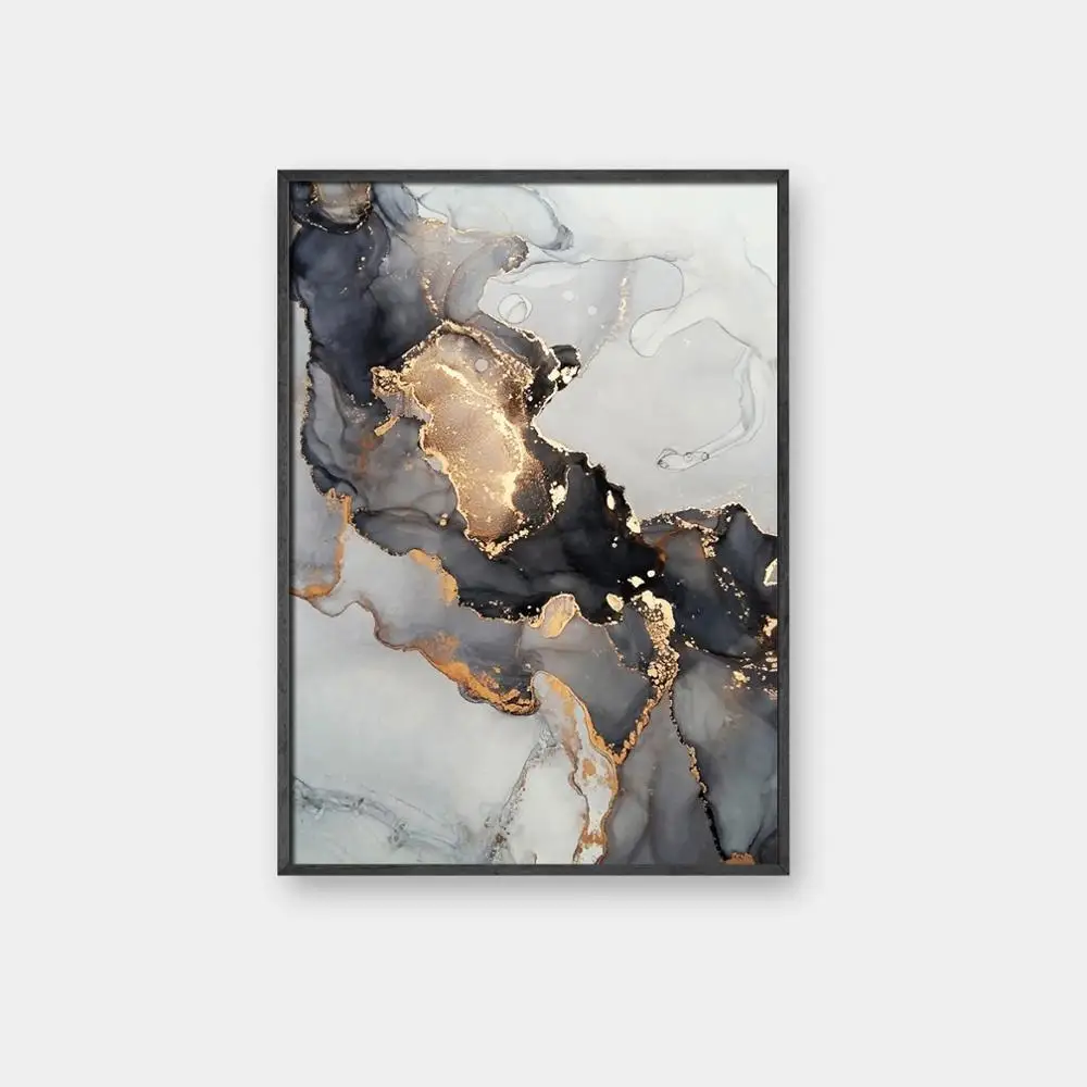 Large-Black-and-Gold-Marble-Wall-Decor-on-Gray-Abstract-Canvas-Painting-Wall-Art-Nordic-Print (5)