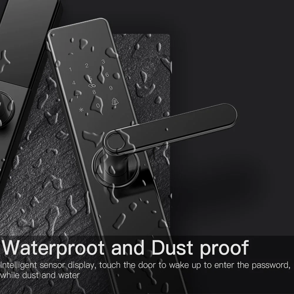  Yi-LOCK Smart Door Fingerprint Security Home Keyless Lock Wifi Password RFID Card Wireless App Phon - 4000079389251
